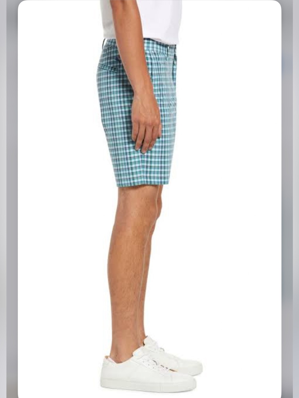 TOMMY BAHAMA Top Deck Check Shorts Size 35 - Picture 8 of 13